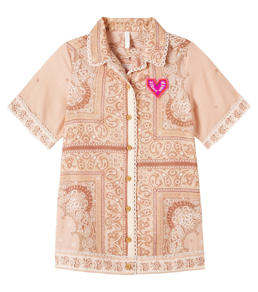 Lucky bandana cotton dress