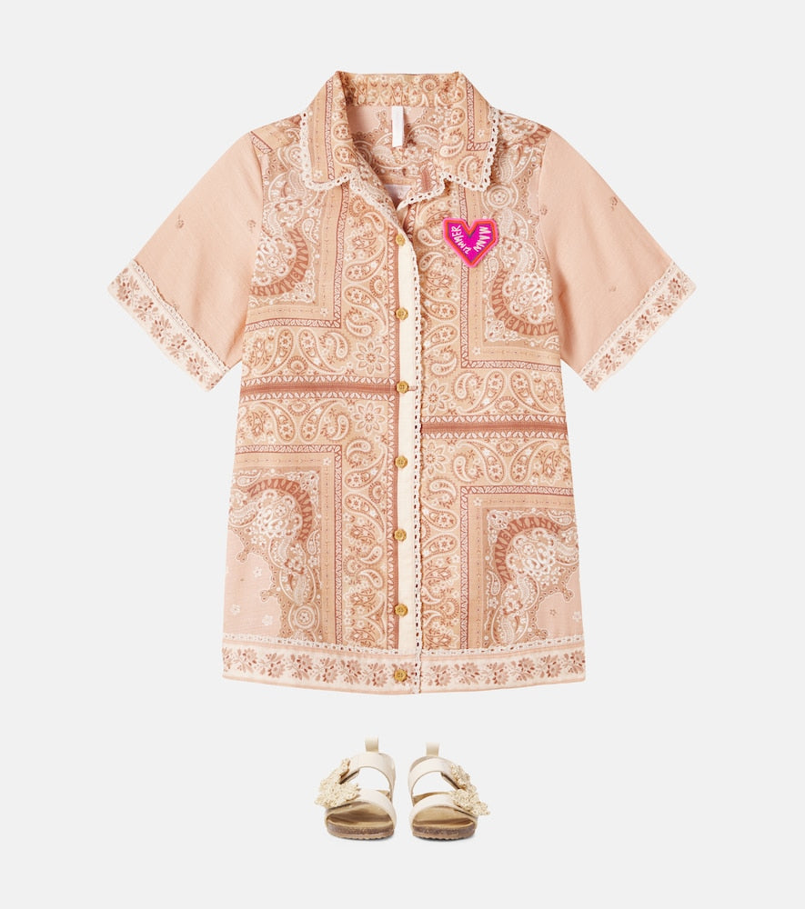 Lucky bandana cotton dress