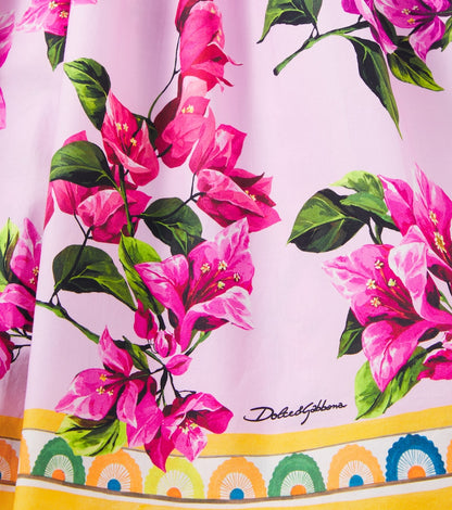 Taormina floral cotton dress