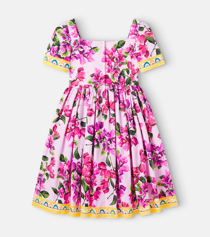 Taormina floral cotton dress