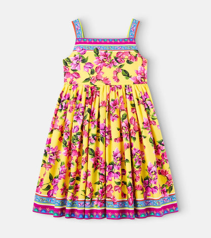 Taormina floral cotton dress