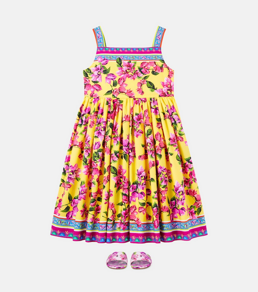 Taormina floral cotton dress