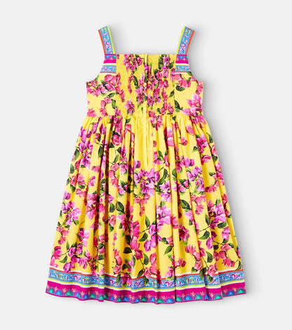 Taormina floral cotton dress