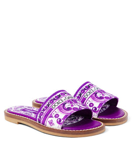 Majolica canvas slides