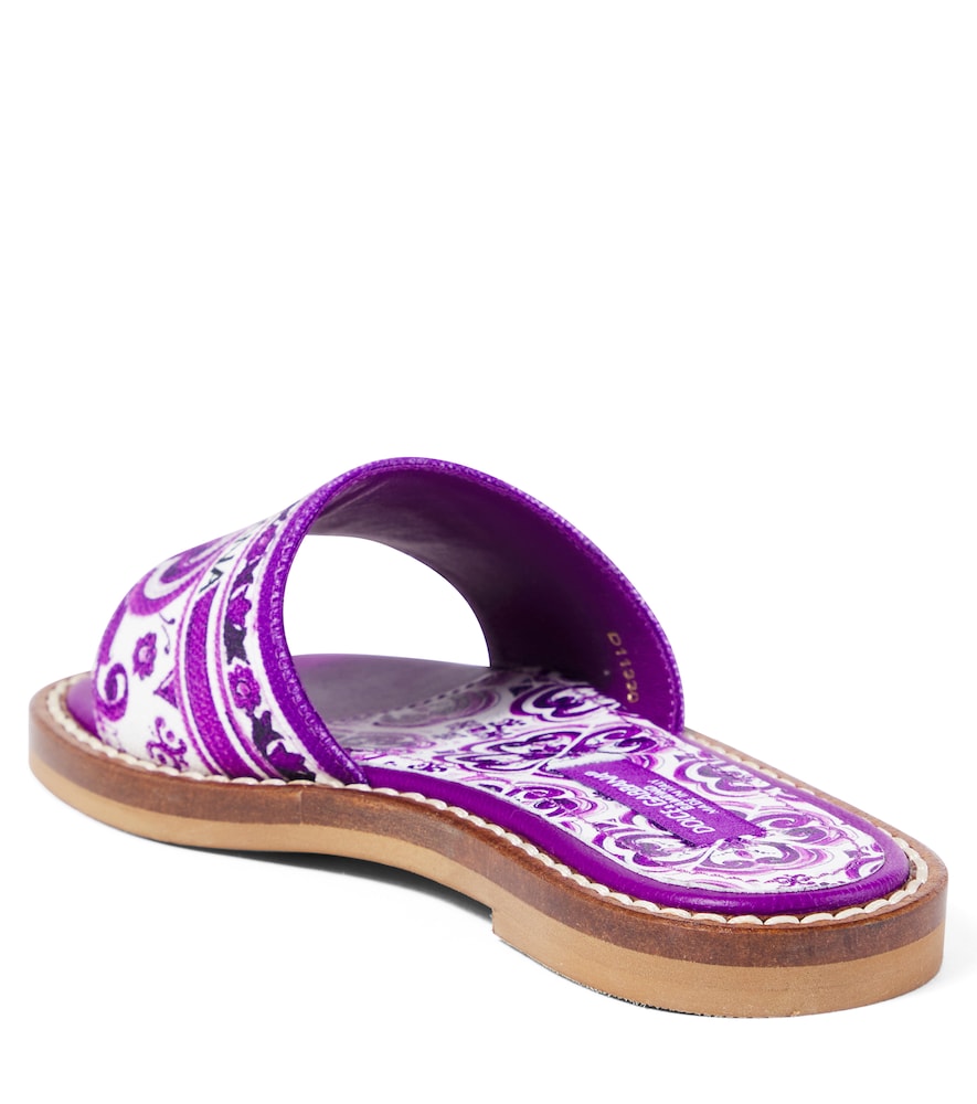 Majolica canvas slides