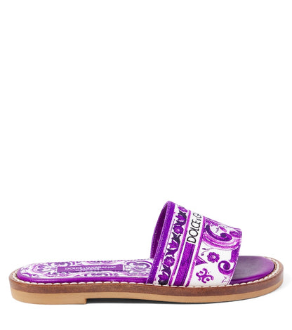 Majolica canvas slides