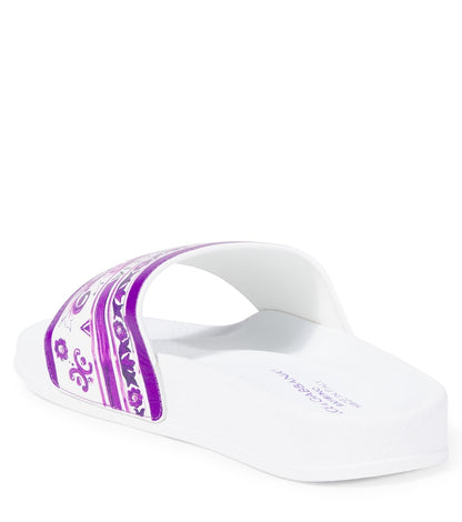 Majolica leather slides