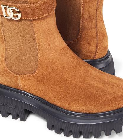 DG leather ankle boots