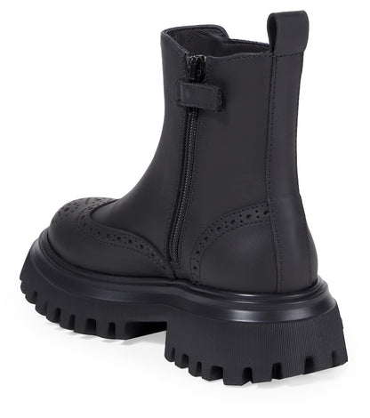 Beatles leather Chelsea boots