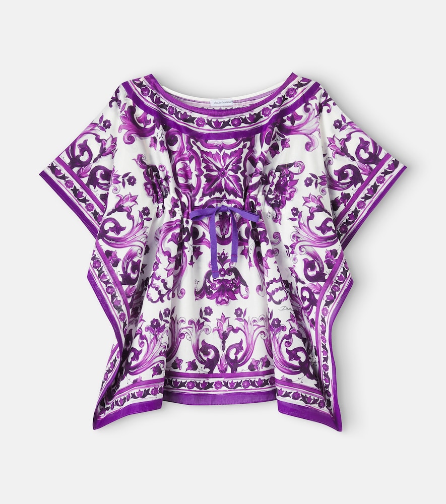 Majolica cotton dress