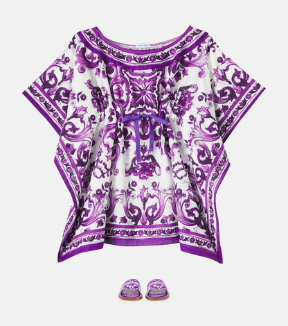 Majolica cotton dress