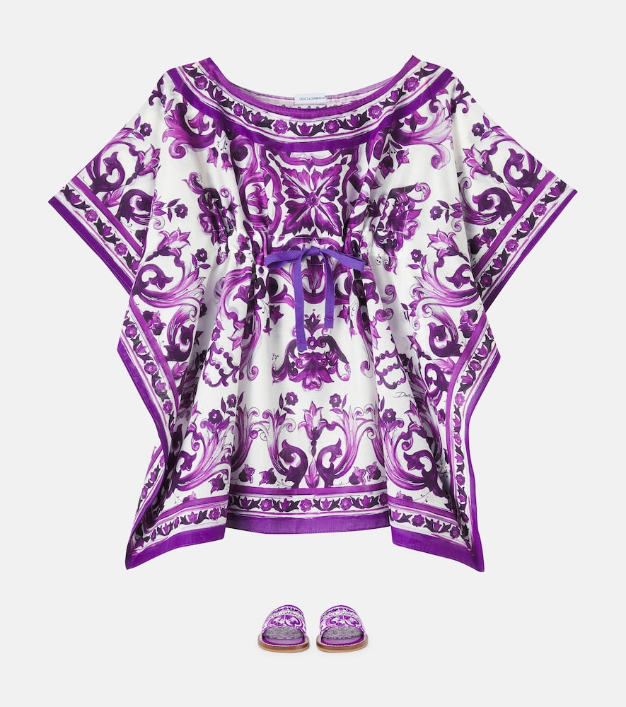 Majolica cotton dress