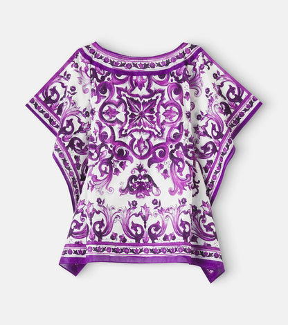 Majolica cotton dress