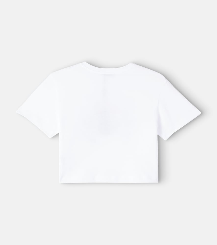 Printed cotton jersey T-shirt