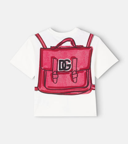 Printed cotton jersey T-shirt