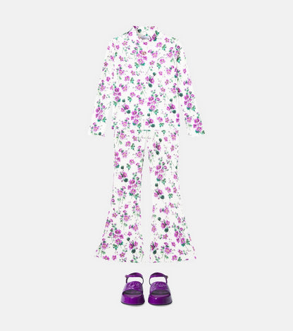 Costa floral cotton T-shirt