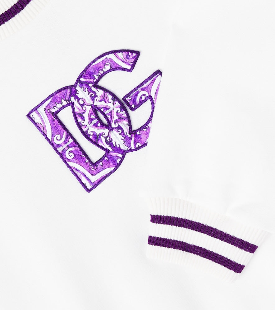 DG Majolica cotton jersey sweatshirt