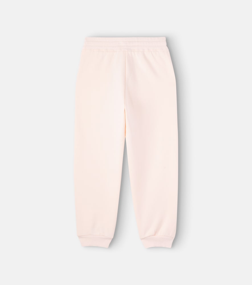 DG sequined cotton sweatpants