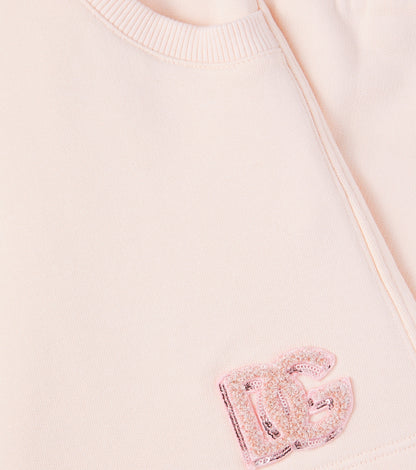 DG sequined cotton skirt