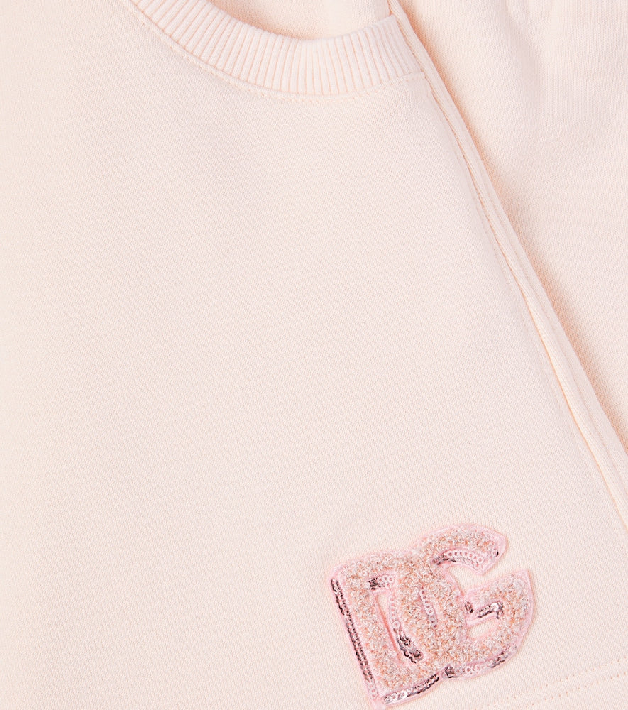 DG sequined cotton skirt