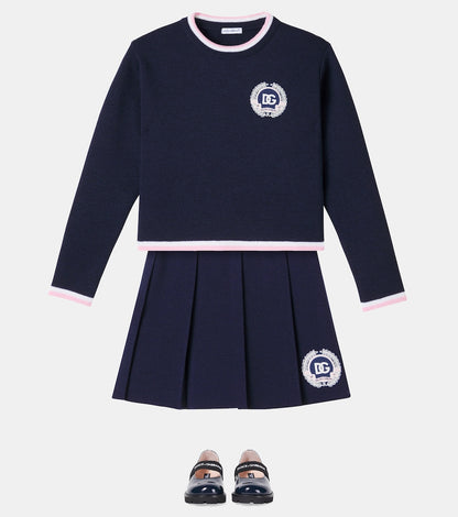 DG virgin wool skirt