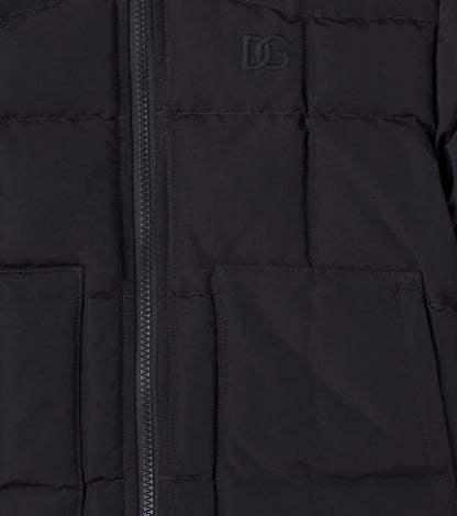 Cotton-blend down jacket