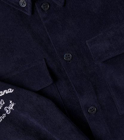 Logo corduroy jacket