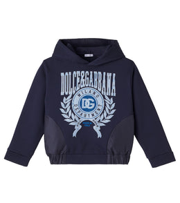 DG cotton-blend sweatshirt