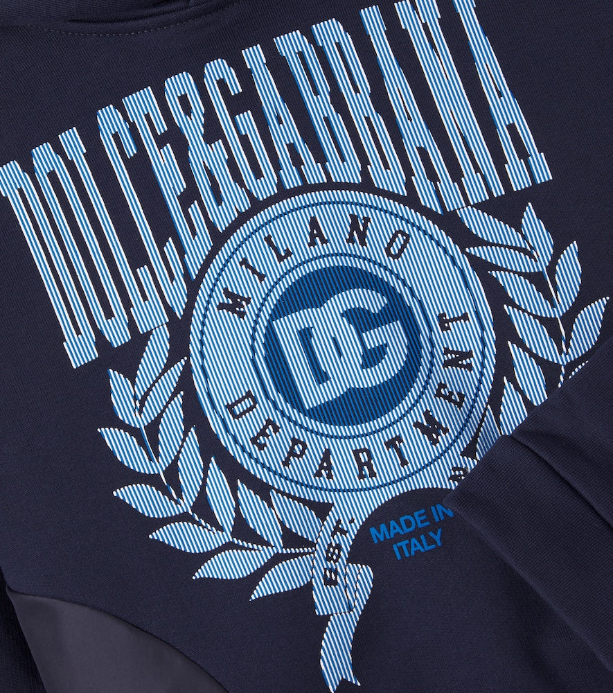 DG cotton-blend sweatshirt