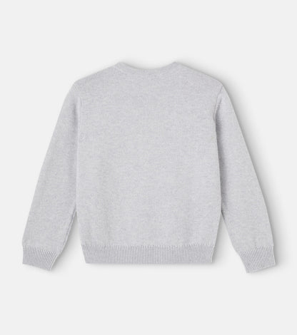 Logo virgin wool sweater