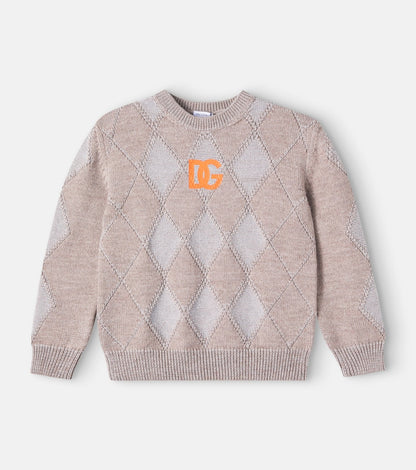 DG Intarsia wool sweater