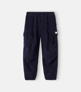 Logo corduroy cargo pants