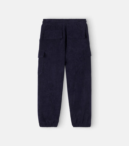 Logo corduroy cargo pants