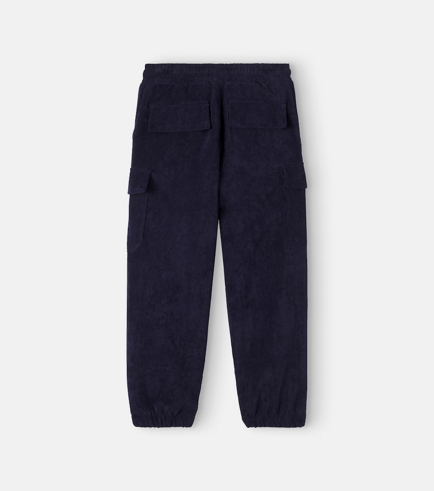Logo corduroy cargo pants
