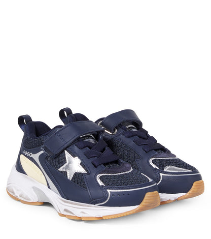 Lightstar leather-trimmed sneakers