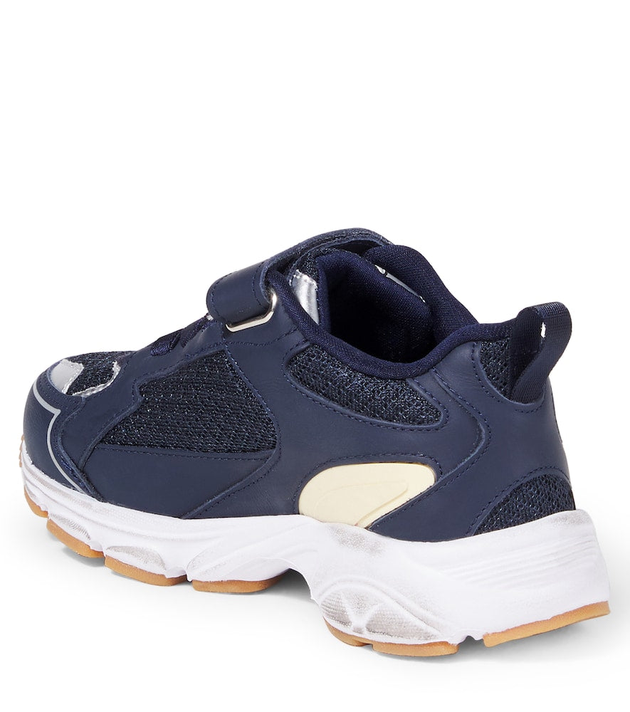 Lightstar leather-trimmed sneakers