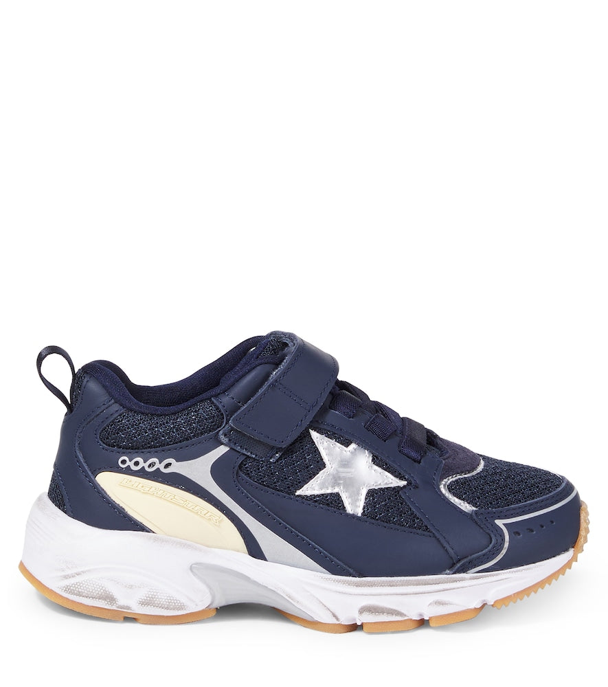 Lightstar leather-trimmed sneakers