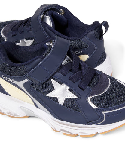 Lightstar leather-trimmed sneakers