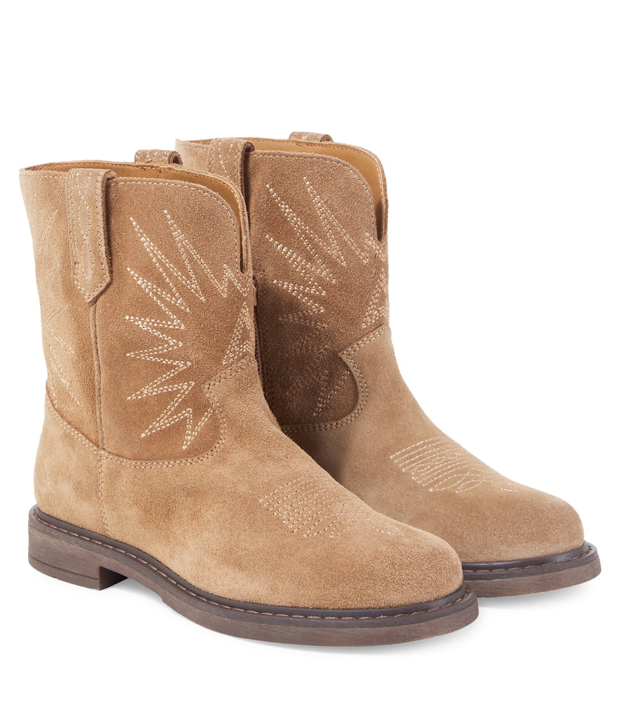 Suede boots