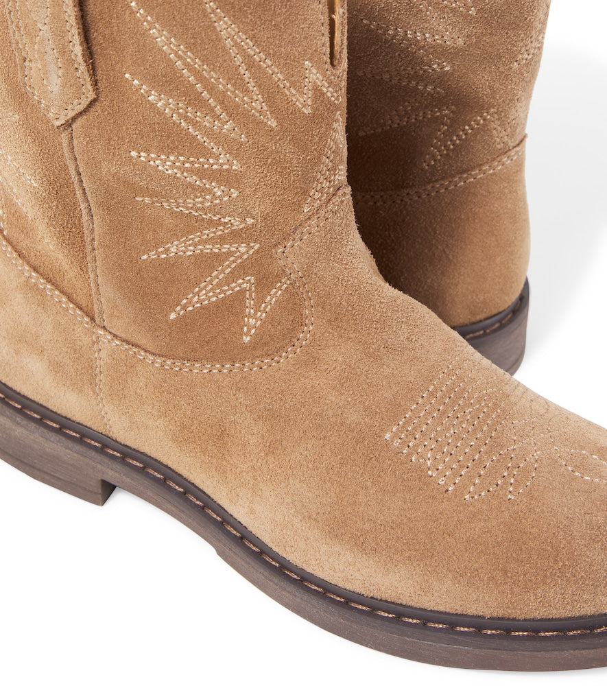 Suede boots