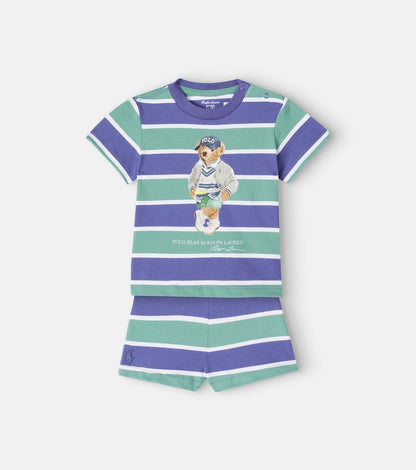 Baby Polo Bear T-shirt and shorts set