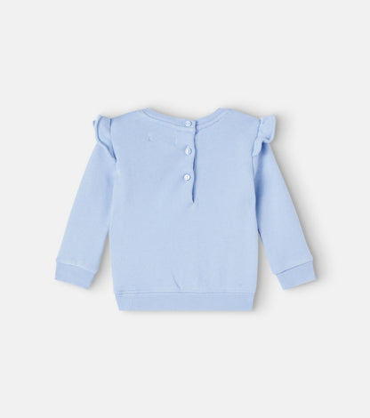 Baby Polo Bear cotton-blend fleece sweatshirt
