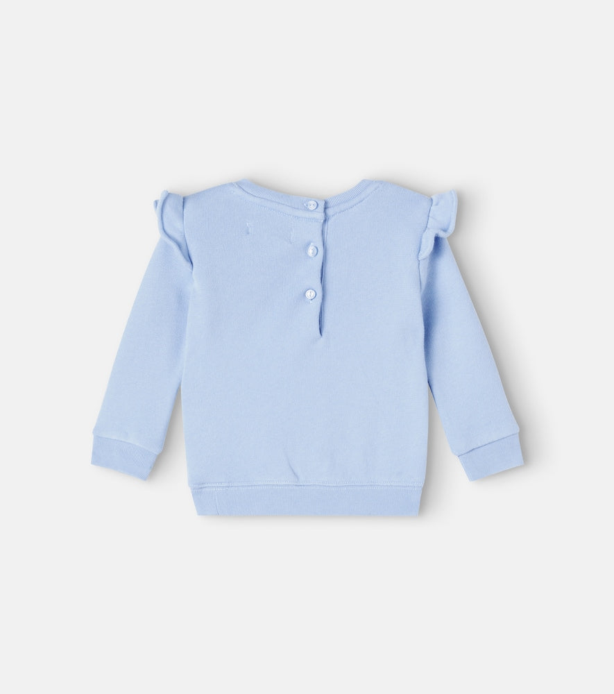 Baby Polo Bear cotton-blend fleece sweatshirt
