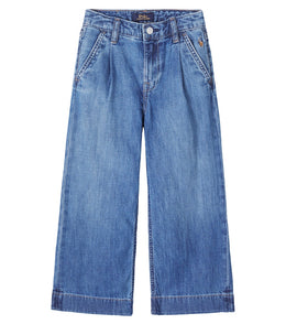High-rise wide-leg jeans