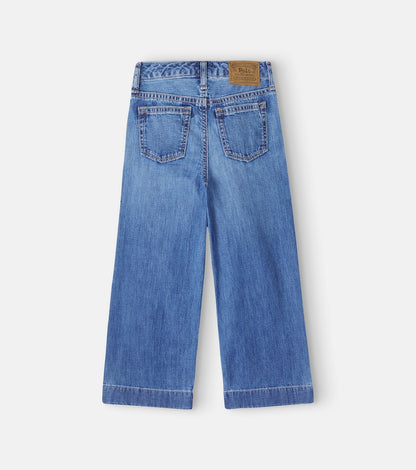 High-rise wide-leg jeans