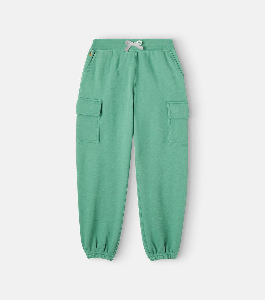Cotton-blend fleece sweatpants