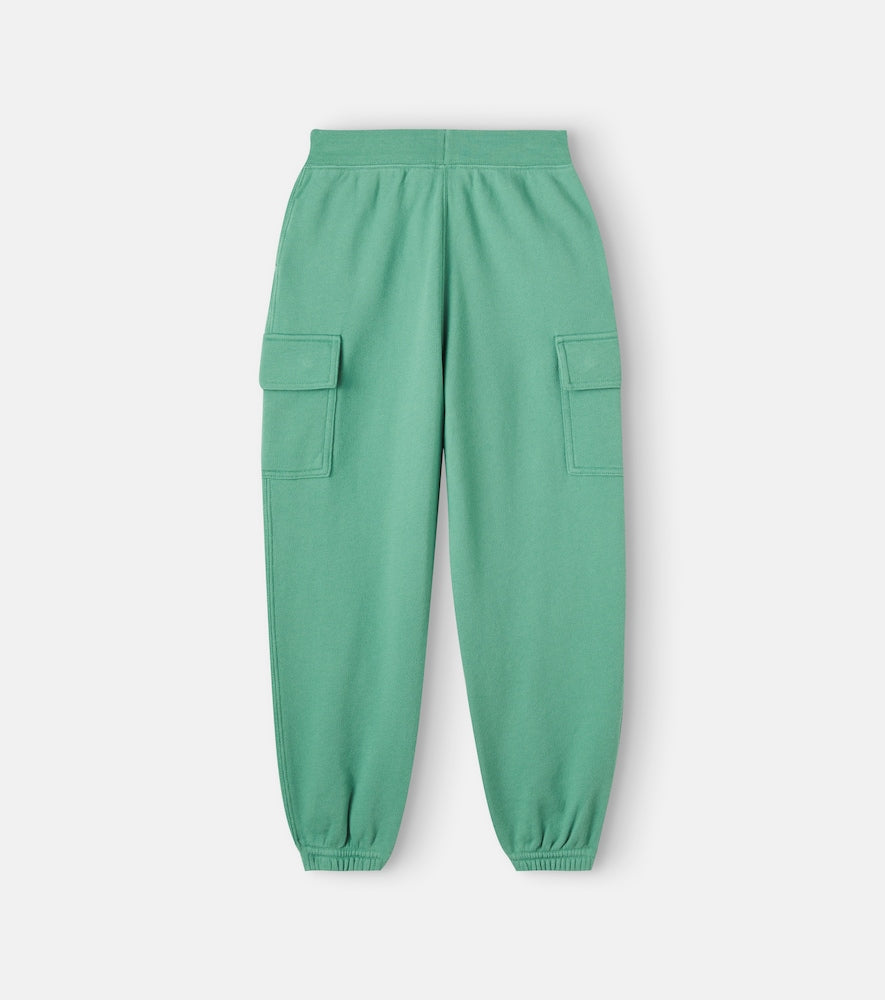 Cotton-blend fleece sweatpants