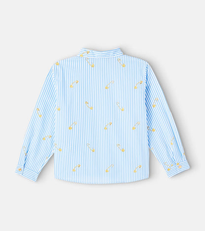 Safety Pin Bengal stripe cotton shirt
