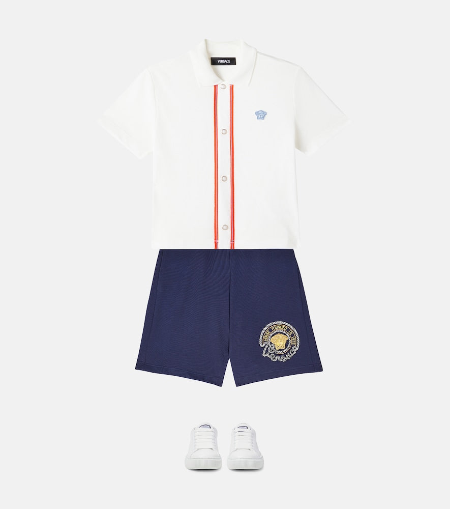 La Medusa cotton polo shirt