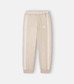 Medusa cotton fleece track pants